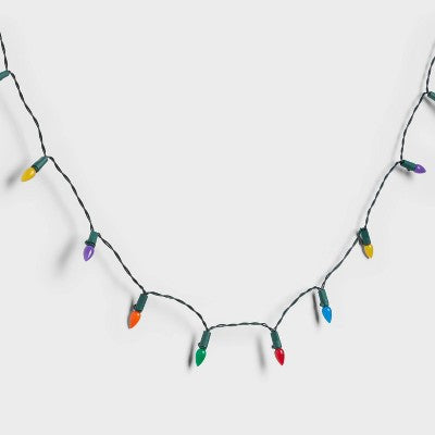 30ct LED Christmas Indoor Outdoor Novelty String Lights With Green Wire - Wondershop™