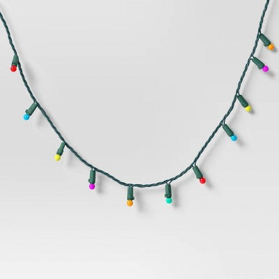 100ct LED Mini Sphere Christmas Orb And Globe String Lights With Green Wire - Wondershop™