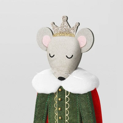 Christmas Fabric Mouse Figural Decor - Wondershop™