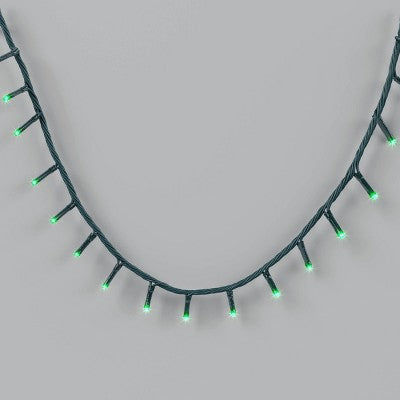 9.5' 3mm 100ct LED Micro Christmas String Lights With Green Wire - Wondershop™