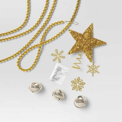 12pc Christmas Mini Tree Decor Trim Set - Wondershop™