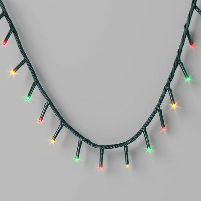 9.5' 3mm 100ct LED Micro Christmas String Lights With Green Wire - Wondershop™