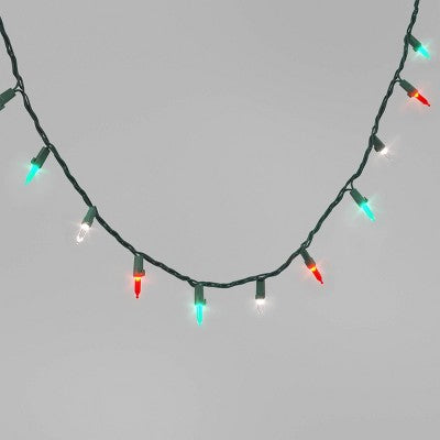 100ct LED Smooth Mini Christmas String Lights - Wondershop™