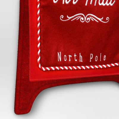 21" Christmas Santa's Mailbox Wall Hanging Decor - Wondershop™