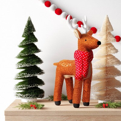 Christmas Fabric Deer Decor - Wondershop™