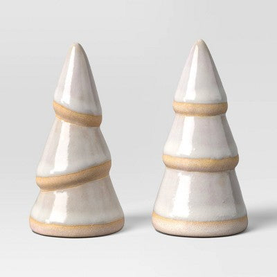 8pk Ceramic White Christmas Set - Wondershop™