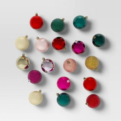 50ct Christmas Tree Ornament Set - Wondershop™