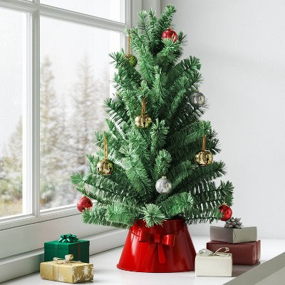 4ct Christmas Jingle Bell Christmas Ornament Set Matte Gold - Wondershop™