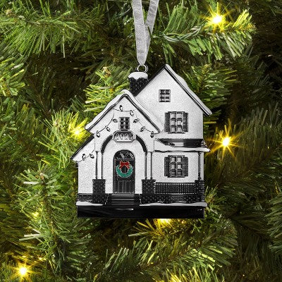 Metal House Christmas Tree Ornament - Wondershop™