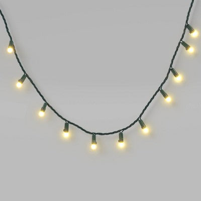 100ct LED Mini Sphere Christmas Orb And Globe String Lights With Green Wire - Wondershop™