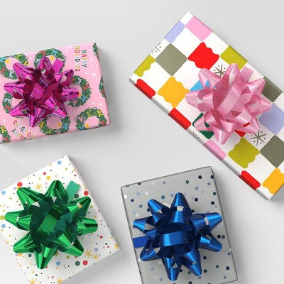 20ct Christmas Mini Bows Brights - Wondershop™