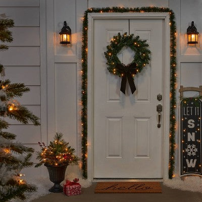 11" Velvet Christmas Bow Black - Wondershop™: Decorative Accessory