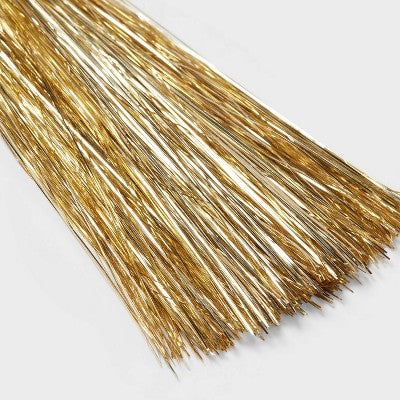 1000ct Tinsel Icicle Christmas Tree Ornament Champagne - Wondershop™: Indoor Use, Snow Theme