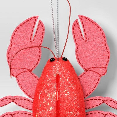 Christmas Fabric Lobster Ornament - Wondershop™