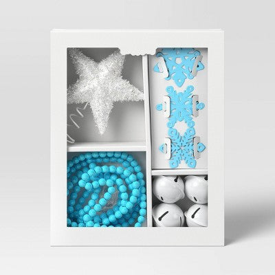 12pc Christmas Mini Tree Decor Trim Set - Wondershop™