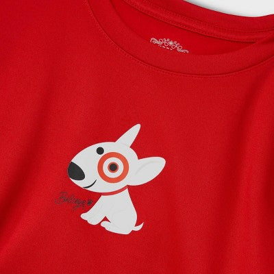 Kids' Bullseye Matching Family Pajama T-shirt - Wondershop™ Red