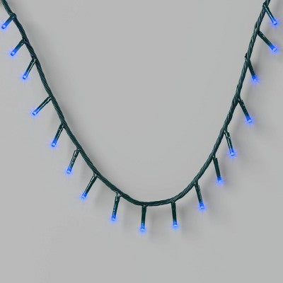 9.5' 3mm 100ct LED Micro Christmas String Lights With Green Wire - Wondershop™