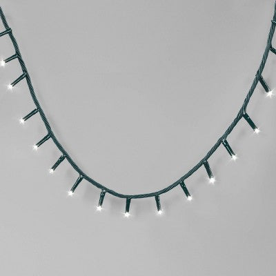 9.5' 3mm 100ct LED Micro Christmas String Lights With Green Wire - Wondershop™