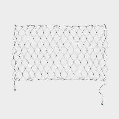 150ct 4'x6' Incandescent Mini Christmas Net Lights With Green Wire - Wondershop™
