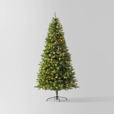 Pre-Lit LED Alberta Spruce Artificial Christmas Tree - Wondershop™