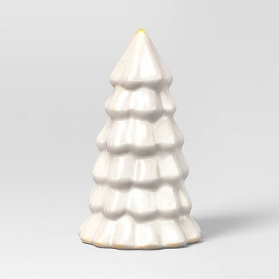  3ct Christmas Ceramic White Tree Set - Wondershop™