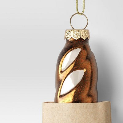  Christmas Glass Baguette Ornament - Wondershop™