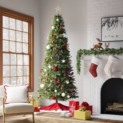  12.25" Lit-Led Champagne Star Twinkle Warm White Dewdrops Christmas Tree Topper - Wondershop™