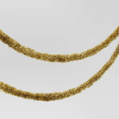  15' Mini Tinsel Christmas Garland - Wondershop™