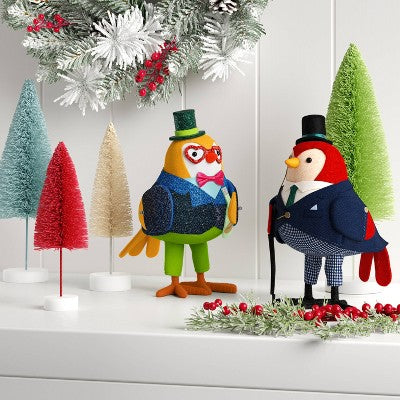  Christmas Featherly Friends Decor- Wondershop™