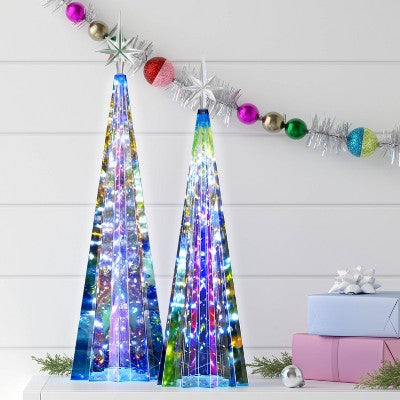  Christmas Iridescent Tree With Star - Wondershop™