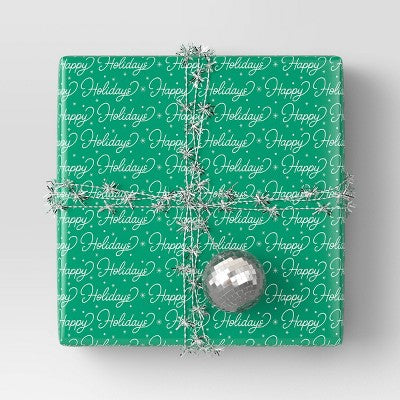  36' Christmas Tinsel Ribbon Silver - Wondershop™