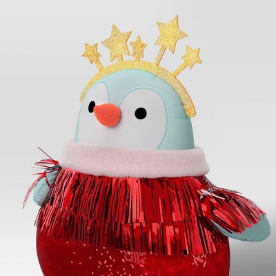  Christmas Featherly Friends Pillow - Wondershop™