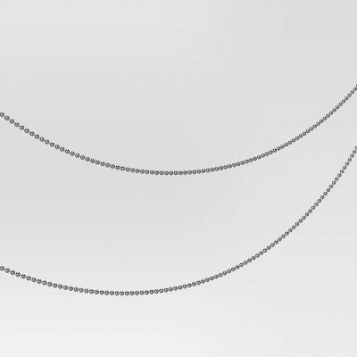  25' Plastic Bead Decorative Christmas Tree Garland - Wondershop™