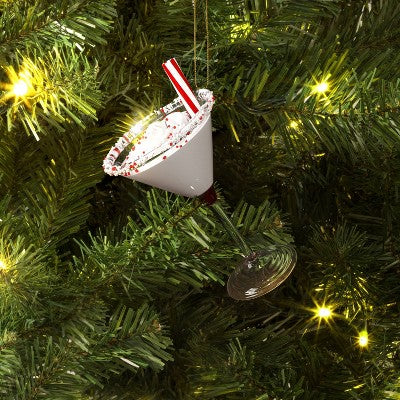  Christmas Peppermint Martini Ornament - Wondershop™