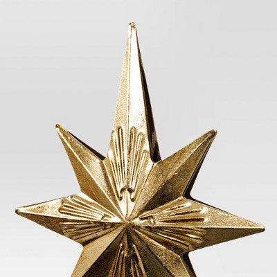 Christmas Metal Gold Star Decor - Wondershop™