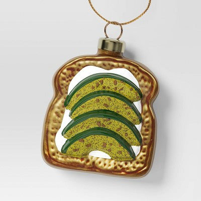  Christmas Gift Ornament Set 3pc Glass Brunch - Wondershop™
