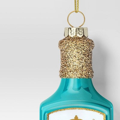  Christmas Glass Gin Ornament - Wondershop™